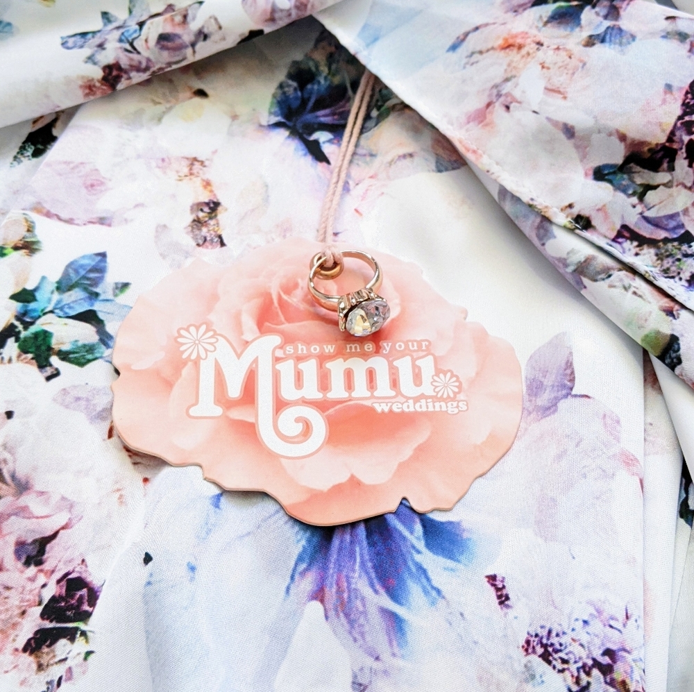 Show Me Your Mumu Mariah Floral Print Wrap Maxi Dress | Size S - Picture 8 of 15